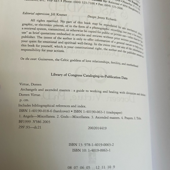 Archangels & Ascended Masters by Doreen Virtue (2005) - Picture 3 of 12